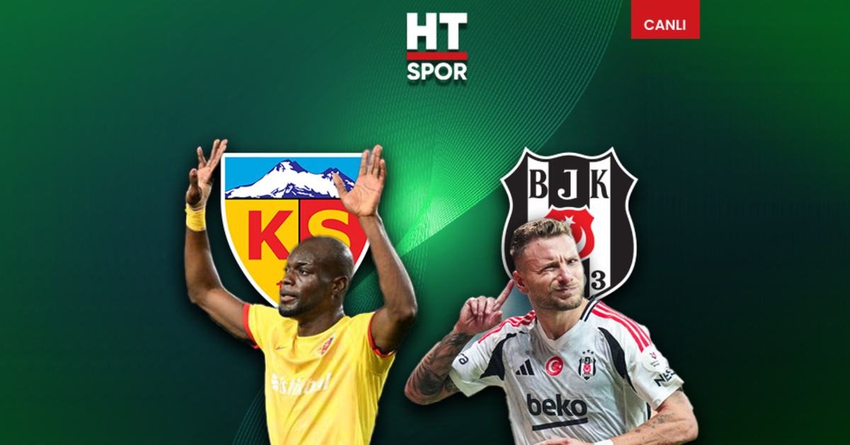 Kayserispor-Beşiktaş maçı CANLI YAYIN