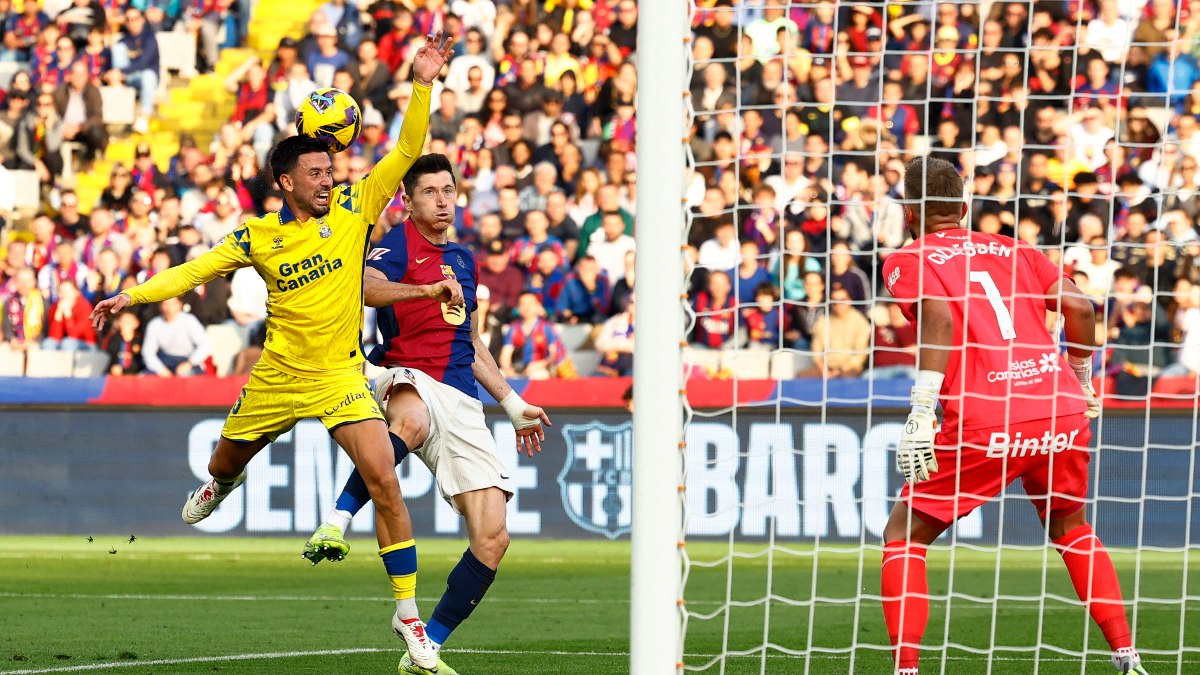 Barcelona, Las Palmas’a boyun eğdi