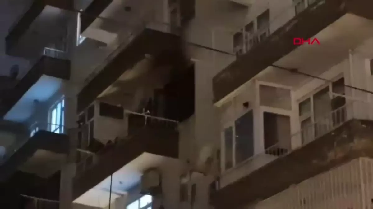 Diyarbakır’da Apartman Yangını: Anne ve Bebek Dumandan Etkilendi